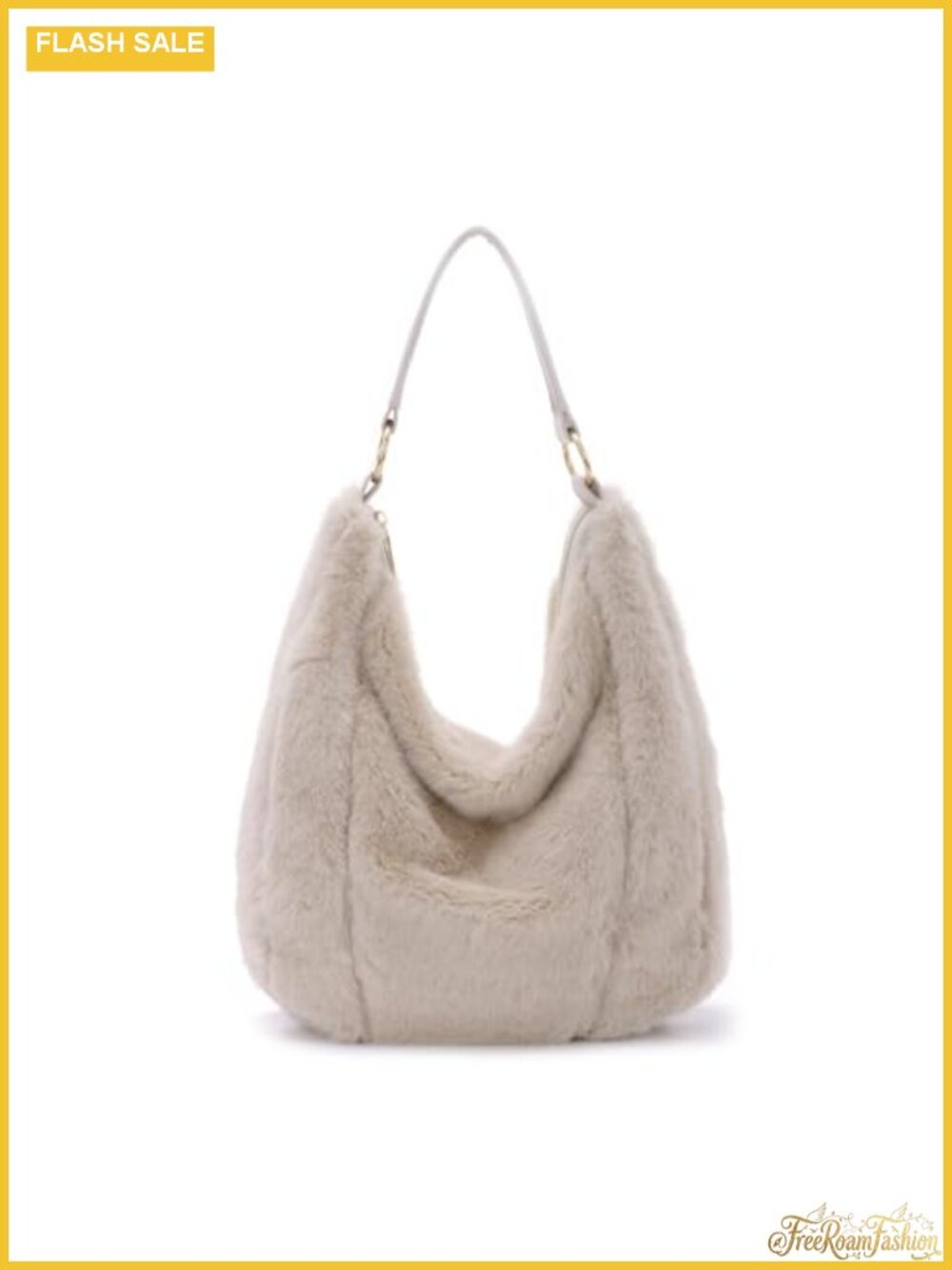Faux Fur Fluffy Crossbody Shoulder Bag Winter Soft Plush Furry Purse